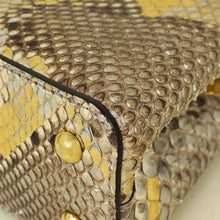 Louis Vuitton Bicolor Python Mini Capucines Bag