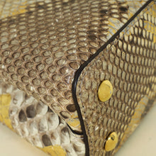 Louis Vuitton Bicolor Python Mini Capucines Bag