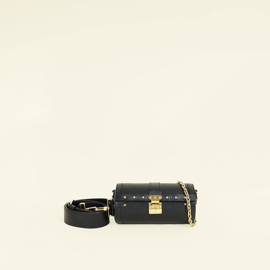 Louis Vuitton Noir Papillon Trunk Bag