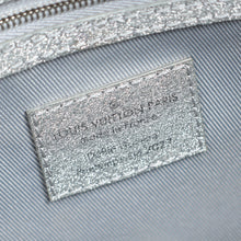 Louis Vuitton Metallic Silver Virgil Abloh Damier Glitter Keepall Bandouliere 50 Bag