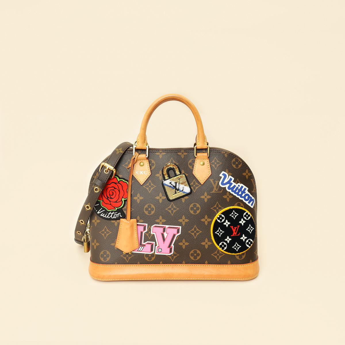 Louis Vuitton Brown Monogram Stories Alma PM Bag