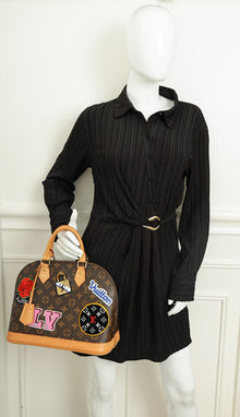Louis Vuitton Brown Monogram Stories Alma PM Bag