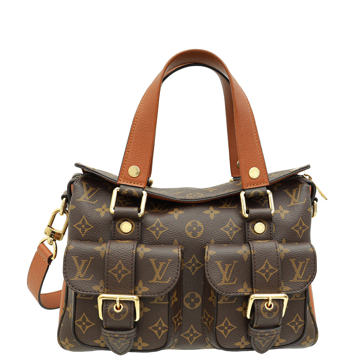 Louis Vuitton Monogram Caramel Manhattan NM Bag