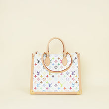 Louis Vuitton White Multicolor x TM OnTheGo MM Bag