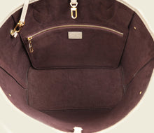 Louis Vuitton Tourterelle Monogram Empreinte Neverfull MM Bag