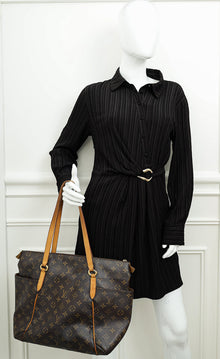 Louis Vuitton Brown Monogram Totally MM Bag