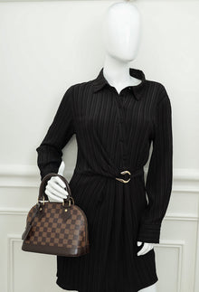 Louis Vuitton Damier Ebene Alma BB Bag