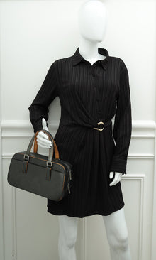 Louis Vuitton Gray Mat Monogram Shelton Bag
