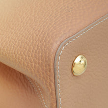 Louis Vuitton Beige Gradient Capucines MM Bag
