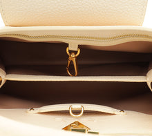 Louis Vuitton Beige Gradient Capucines MM Bag