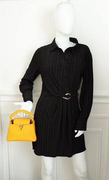 Louis Vuitton Ocher Yellow Capucines Mini Bag