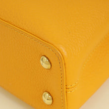 Louis Vuitton Ocher Yellow Capucines Mini Bag