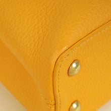 Louis Vuitton Ocher Yellow Capucines Mini Bag