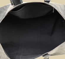 Louis Vuitton Monogram Eclipse Keepall Bandouliere 55 Bag W/ MO Initials