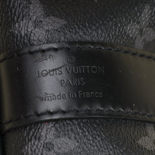 Louis Vuitton Monogram Eclipse Keepall Bandouliere 55 Bag W/ MO Initials