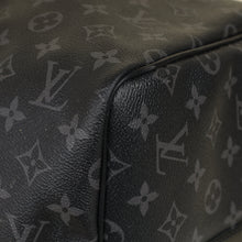 Louis Vuitton Monogram Eclipse Keepall Bandouliere 55 Bag W/ MO Initials