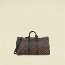 Louis Vuitton Monogram Macassar Keepall Bandoulière 55 Bag