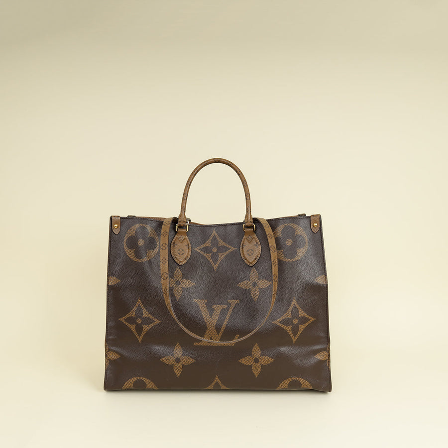 Louis Vuitton Monogram Reverse Onthego GM Bag