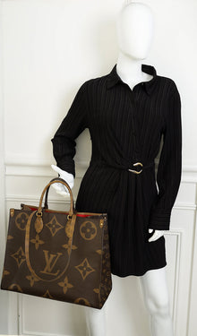 Louis Vuitton Monogram Reverse Onthego GM Bag