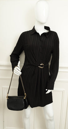 Louis Vuitton Black Monogram Empreinte Multi Pochette Accessoires