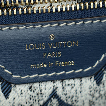 Louis Vuitton Navy Blue Monogram Denim Jacquard Speedy Bandouliere 25 Bag