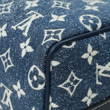 Louis Vuitton Navy Blue Monogram Denim Jacquard Speedy Bandouliere 25 Bag