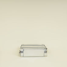 Louis Vuitton Silver Monogram Mirror Soft Handle Trunk Bag