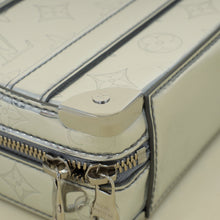 Louis Vuitton Silver Monogram Mirror Soft Handle Trunk Bag