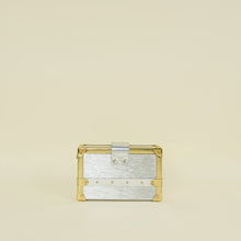 Louis Vuitton Metallic Bicolor Petite Malle Bag