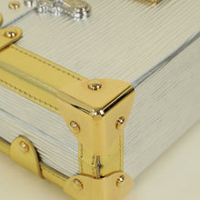 Louis Vuitton Metallic Bicolor Petite Malle Bag