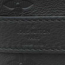 Louis Vuitton Matte Black Monogram Shadow Keepall Bandouliere 50 Bag