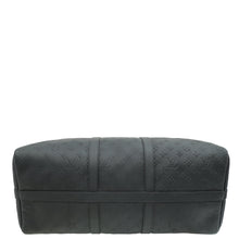 Louis Vuitton Matte Black Monogram Shadow Keepall Bandouliere 50 Bag
