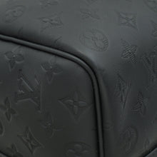 Louis Vuitton Matte Black Monogram Shadow Keepall Bandouliere 50 Bag