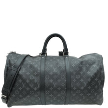 Louis Vuitton Monogram Eclipse Keepall 55 Bag