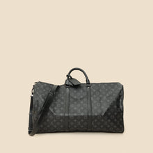 Louis Vuitton Monogram Eclipse Keepall Bandouliere 55 Bag