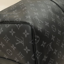 Louis Vuitton Monogram Eclipse Keepall Bandouliere 55 Bag