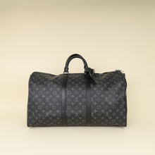Louis Vuitton Graphite Monogram Eclipse Keepall 55 Bag