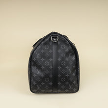Louis Vuitton Graphite Monogram Eclipse Keepall 55 Bag