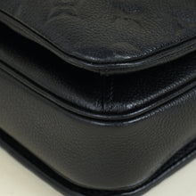 Louis Vuitton Black Monogram Empreinte Pochette Metis Bag