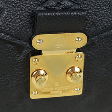 Louis Vuitton Black Monogram Empreinte Pochette Metis Bag