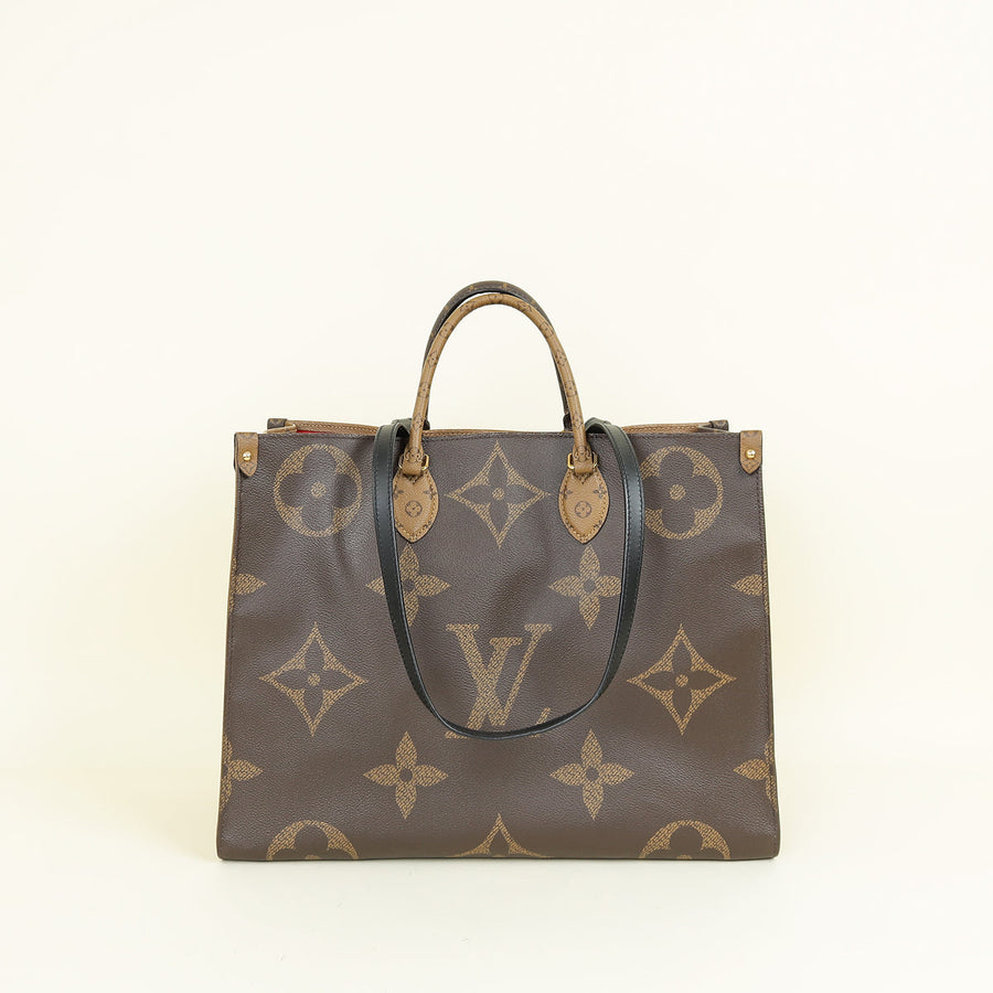 Louis Vuitton Monogram Reverse Onthego GM Bag