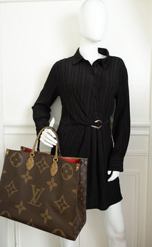 Louis Vuitton Monogram Reverse Onthego GM Bag