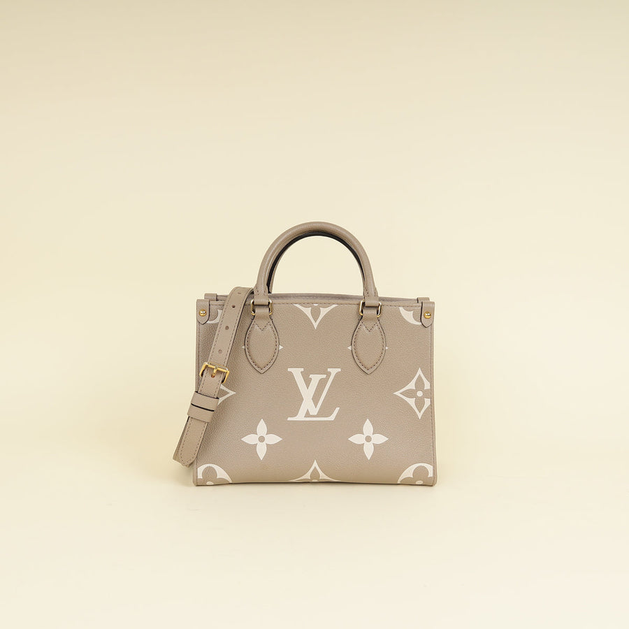 Louis Vuitton Bicolor Monogram Empreinte Onthego PM Bag