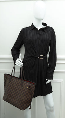 Louis Vuitton Damier Ebene Neverfull MM Bag