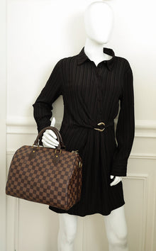 Louis Vuitton Damier Speedy Bandouliere 30 Bag