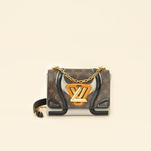 Louis Vuitton Tricolor Monogram Twist MM Bag