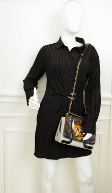 Louis Vuitton Tricolor Monogram Twist MM Bag