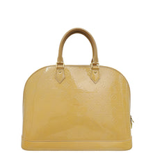 Louis Vuitton Beige Monogram Vernis Alma GM Bag