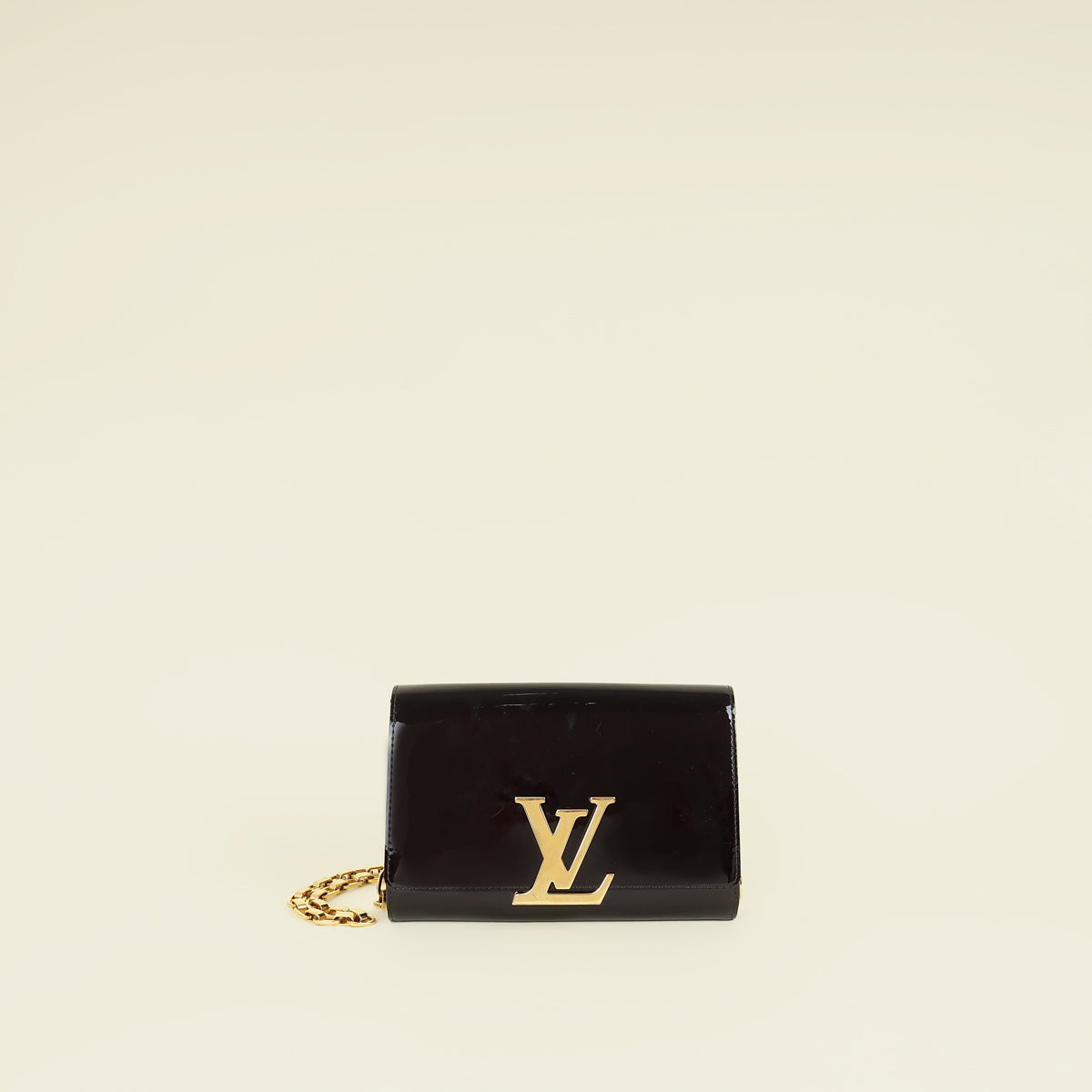 Louis Vuitton Amarante Louise Chain Clutch
