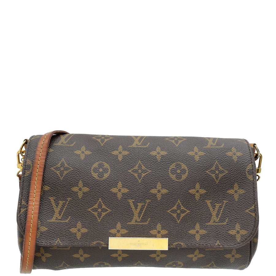 Louis Vuitton Ebene Monogram Favorite MM Bag